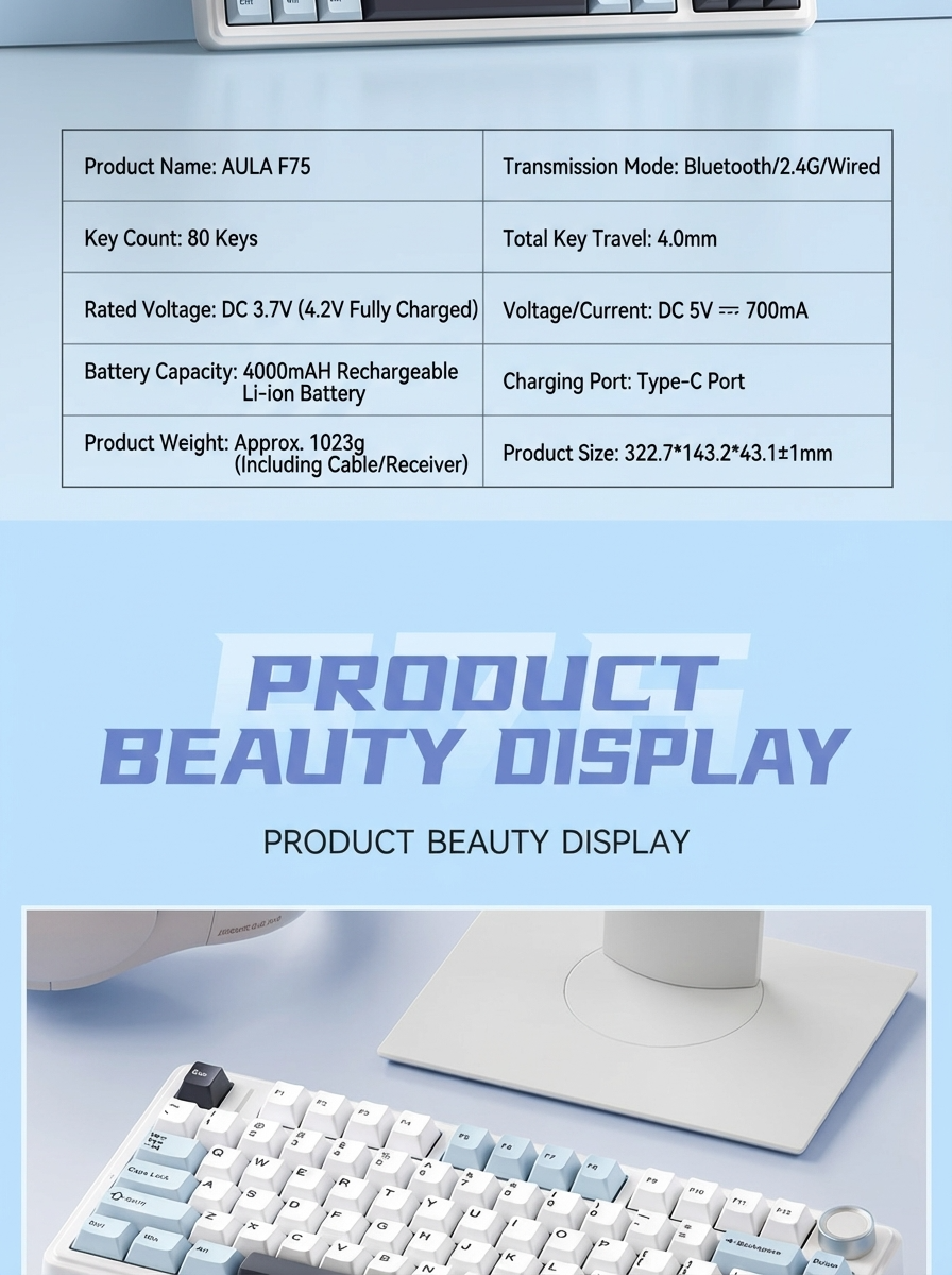 F75 Mechanical Keyboard