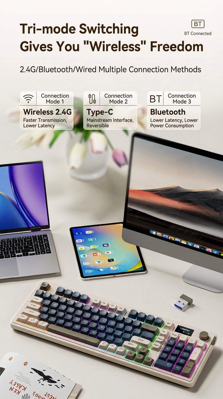 L98 wireless keyboard