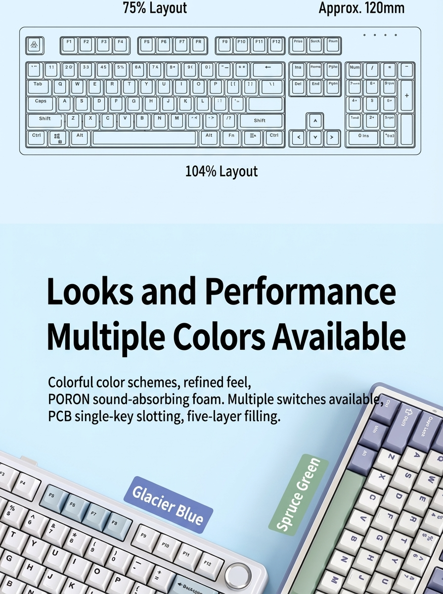 F75 Mechanical Keyboard