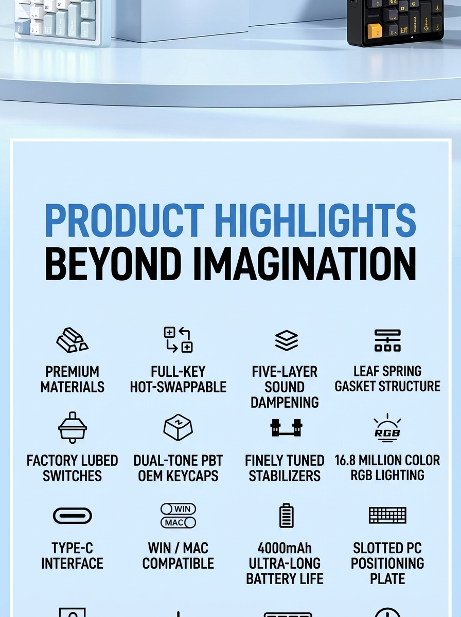 F75 Mechanical Keyboard