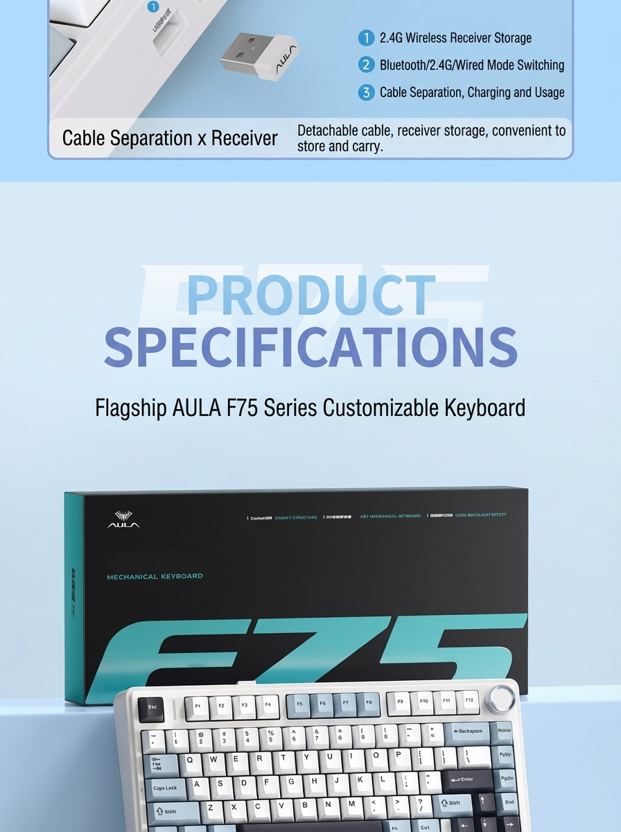 F75 Mechanical Keyboard