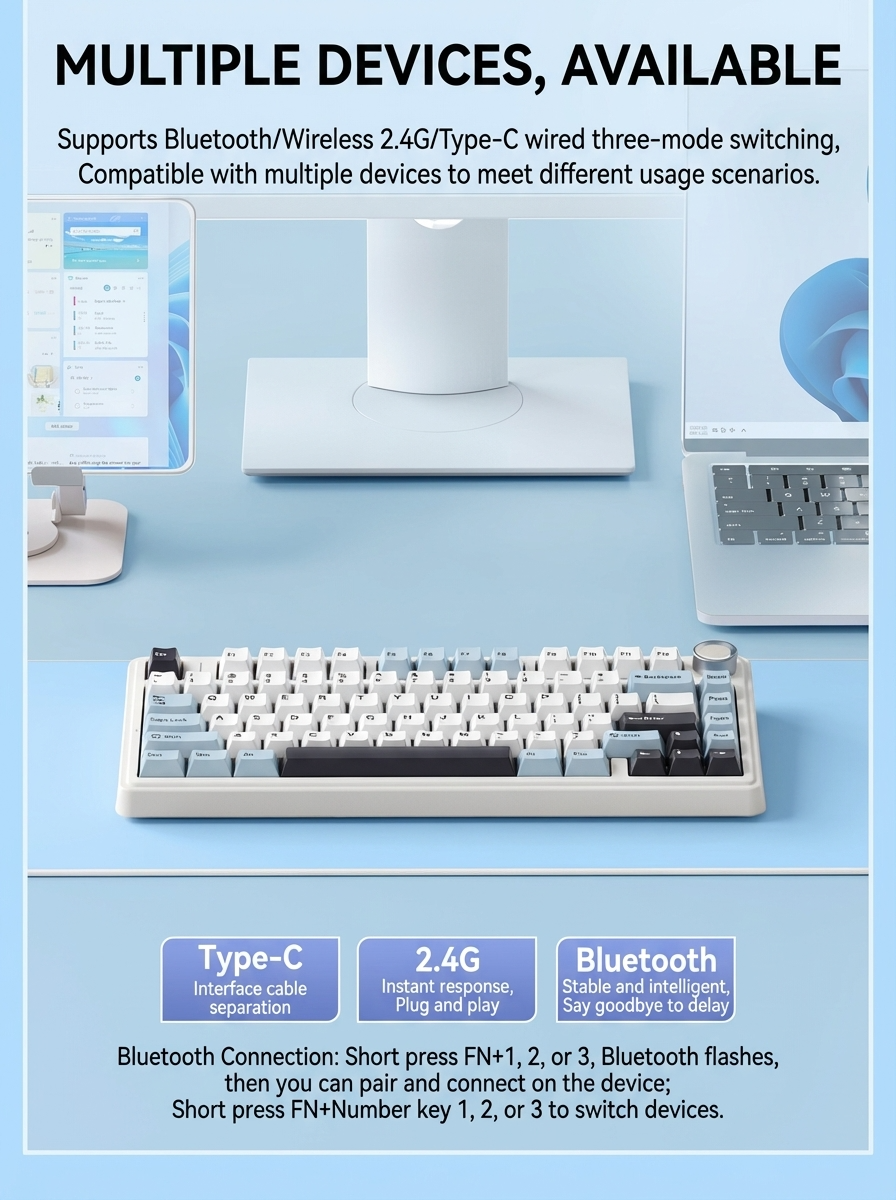 F75 Mechanical Keyboard